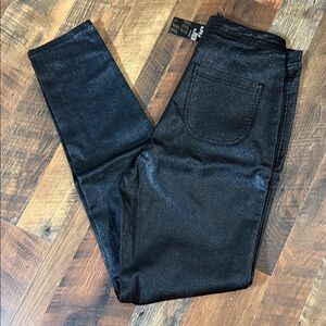 ✨ JC Jeans / JQ Jeans Black Coated Skinny Jeans High Rise NWT
